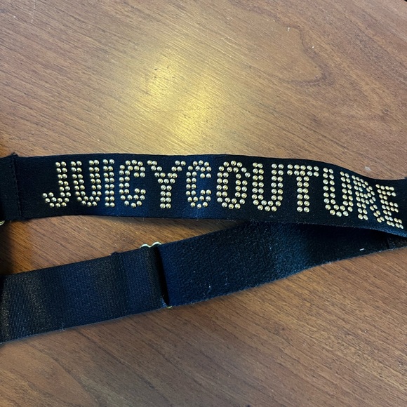 Juicy couture Black Lace Bustier Top with Logo Straps - Picture 6 of 6
